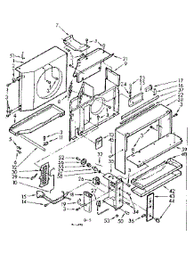 Air Flow Parts parts for Kenmore Heat Pump System 106.71041 (10671041, 106 71041) from AppliancePartsPros.com