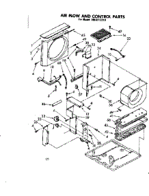 Air Flow And Control Parts parts for Kenmore Heat Pump System 106.8712210 (1068712210, 106 8712210) from AppliancePartsPros.com