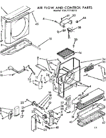 Air Flow And Control Parts parts for Kenmore Heat Pump System 106.7771870 (1067771870, 106 7771870) from AppliancePartsPros.com