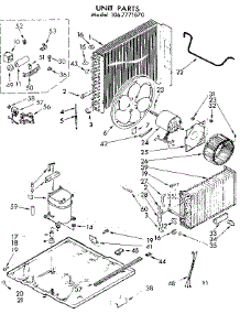 Unit Parts parts for Kenmore Heat Pump System 106.7771870 (1067771870, 106 7771870) from AppliancePartsPros.com