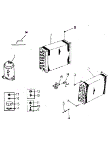Unit Parts parts for Kenmore Heat Pump System 253.8765100 (2538765100, 253 8765100) from AppliancePartsPros.com