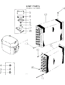 Unit Parts parts for Kenmore Heat Pump System 253.7780820 (2537780820, 253 7780820) from AppliancePartsPros.com