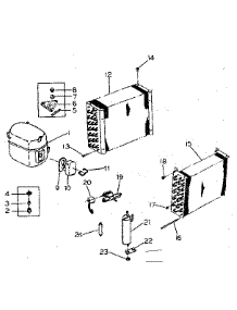 Unit Parts parts for Kenmore Heat Pump System 253.8721372 (2538721372, 253 8721372) from AppliancePartsPros.com