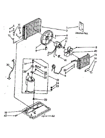 Unit Parts parts for Kenmore Heat Pump System 106.8760580 (1068760580, 106 8760580) from AppliancePartsPros.com