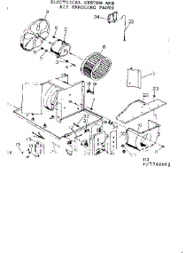 Elec System & Air Hndlg Parts parts for Kenmore Heat Pump System 253.7740892 (2537740892, 253 7740892) from AppliancePartsPros.com