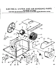 Electrical System & Air Handling Parts parts for Kenmore Heat Pump System 253.7795081 (2537795081, 253 7795081) from AppliancePartsPros.com