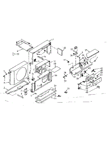 Air Flow Parts parts for Kenmore Heat Pump System 106.70280 (10670280, 106 70280) from AppliancePartsPros.com