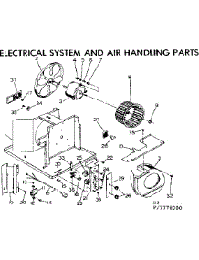 Electrical System And Air Handling Parts parts for Kenmore Heat Pump System 253.7778000 (2537778000, 253 7778000) from AppliancePartsPros.com