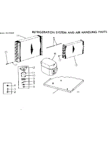 Refrigeration System And Air Handling Parts parts for Kenmore Heat Pump System 253.7778000 (2537778000, 253 7778000) from AppliancePartsPros.com