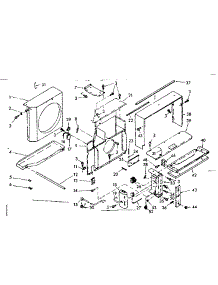 Air Flow Parts parts for Kenmore Heat Pump System 106.70221 (10670221, 106 70221) from AppliancePartsPros.com