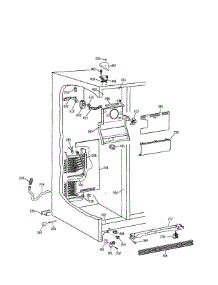 Freezer Section parts for Kenmore Refrigerator 363.9552784 (3639552784, 363 9552784) from AppliancePartsPros.com