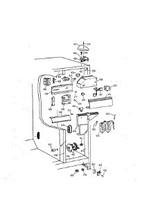 Fresh Food Section parts for Kenmore Refrigerator 363.9552784 (3639552784, 363 9552784) from AppliancePartsPros.com
