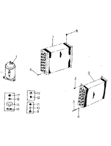 Unit Parts parts for Kenmore Heat Pump System 253.8754102 (2538754102, 253 8754102) from AppliancePartsPros.com