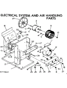 Electrical System And Air Handling Parts parts for Kenmore Heat Pump System 253.7770661 (2537770661, 253 7770661) from AppliancePartsPros.com