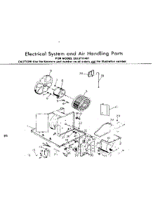 Electrical System And Air Handling Parts parts for Kenmore Heat Pump System 253.8711481 (2538711481, 253 8711481) from AppliancePartsPros.com