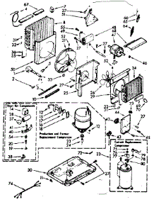 Unit Parts parts for Kenmore Heat Pump System 106.73095 (10673095, 106 73095) from AppliancePartsPros.com