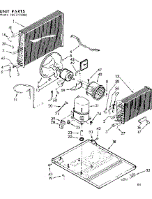 Unit Parts parts for Kenmore Heat Pump System 106.7772992 (1067772992, 106 7772992) from AppliancePartsPros.com
