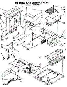 Air Flow And Control Parts parts for Kenmore Heat Pump System 106.8712081 (1068712081, 106 8712081) from AppliancePartsPros.com