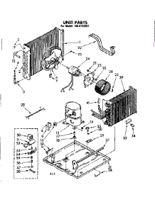 Unit Parts parts for Kenmore Heat Pump System 106.8712081 (1068712081, 106 8712081) from AppliancePartsPros.com