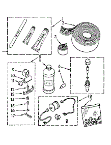 Compressor Start Kit And Sealants parts for Kenmore Heat Pump System 106.8732991 (1068732991, 106 8732991) from AppliancePartsPros.com