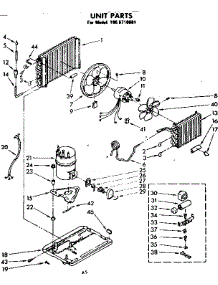 Unit Parts parts for Kenmore Heat Pump System 106.8710681 (1068710681, 106 8710681) from AppliancePartsPros.com
