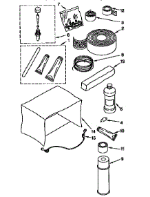 Optional Parts parts for Kenmore Heat Pump System 106.9741570 (1069741570, 106 9741570) from AppliancePartsPros.com