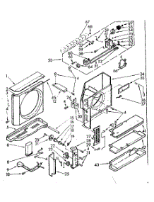 Air Flow And Control Parts parts for Kenmore Heat Pump System 106.73800 (10673800, 106 73800) from AppliancePartsPros.com