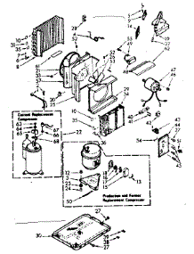 Unit Parts parts for Kenmore Heat Pump System 106.71131 (10671131, 106 71131) from AppliancePartsPros.com