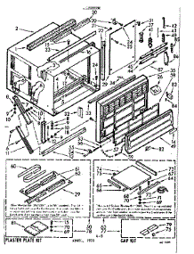 Cabinet Parts parts for Kenmore Heat Pump System 106.71030 (10671030, 106 71030) from AppliancePartsPros.com