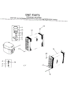 Unit Parts parts for Kenmore Heat Pump System 253.8710994 (2538710994, 253 8710994) from AppliancePartsPros.com