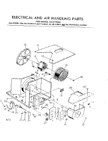 Electrical & Air Handling Parts parts for Kenmore Heat Pump System 253.8710994 (2538710994, 253 8710994) from AppliancePartsPros.com