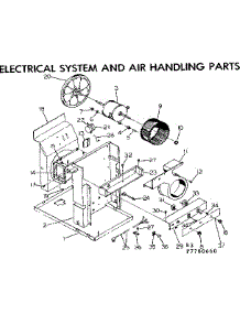 Electrical System And Air Handling Parts parts for Kenmore Heat Pump System 253.7780660 (2537780660, 253 7780660) from AppliancePartsPros.com