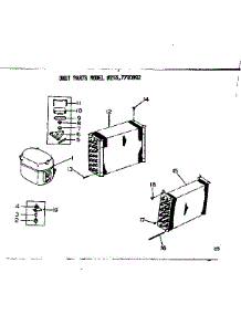 Unit Parts parts for Kenmore Heat Pump System 253.7790992 (2537790992, 253 7790992) from AppliancePartsPros.com