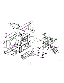 Air Flow Parts parts for Kenmore Heat Pump System 106.66170 (10666170, 106 66170) from AppliancePartsPros.com