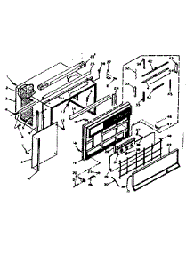 Cabinet Parts parts for Kenmore Heat Pump System 106.65210 (10665210, 106 65210) from AppliancePartsPros.com