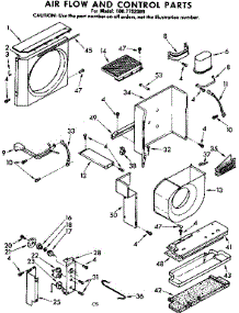 Air Flow And Control Parts parts for Kenmore Heat Pump System 106.7792080 (1067792080, 106 7792080) from AppliancePartsPros.com