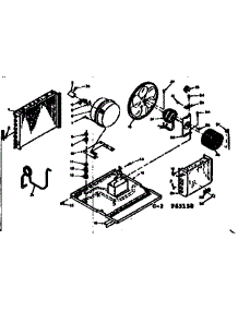 Unit Parts parts for Kenmore Heat Pump System 106.65150 (10665150, 106 65150) from AppliancePartsPros.com