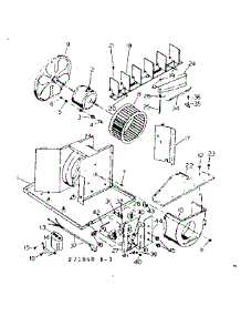 Ellectrical System & Air Handling Parts parts for Kenmore Heat Pump System 253.71840 (25371840, 253 71840) from AppliancePartsPros.com