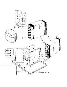 Unit Parts parts for Kenmore Heat Pump System 253.71840 (25371840, 253 71840) from AppliancePartsPros.com