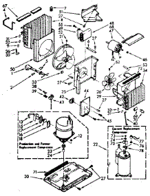 Unit Parts parts for Kenmore Heat Pump System 106.73061 (10673061, 106 73061) from AppliancePartsPros.com
