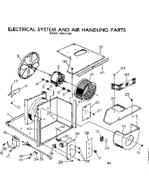 Electrical System And Air Handling Parts parts for Kenmore Heat Pump System 253.71425 (25371425, 253 71425) from AppliancePartsPros.com