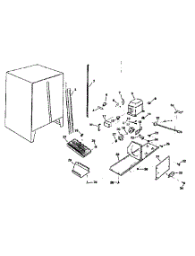 Unit parts for Kenmore Freestanding Freezer 757.629020 (757629020, 757 629020) from AppliancePartsPros.com