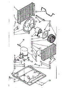 Unit Parts parts for Kenmore Heat Pump System 106.73640 (10673640, 106 73640) from AppliancePartsPros.com