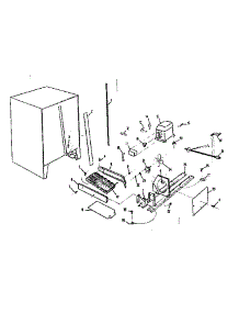 Unit parts for Kenmore Freestanding Freezer 757.625020 (757625020, 757 625020) from AppliancePartsPros.com