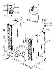 Unit Parts parts for Kenmore Heat Pump System 253.8740661 (2538740661, 253 8740661) from AppliancePartsPros.com