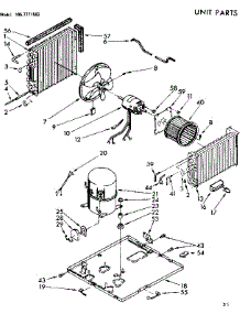 Unit Parts parts for Kenmore Heat Pump System 106.7771592 (1067771592, 106 7771592) from AppliancePartsPros.com