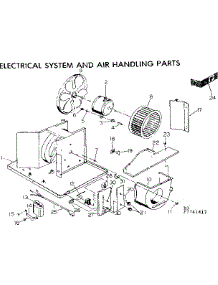 Electrical System And Air Handling Parts parts for Kenmore Heat Pump System 253.7741417 (2537741417, 253 7741417) from AppliancePartsPros.com
