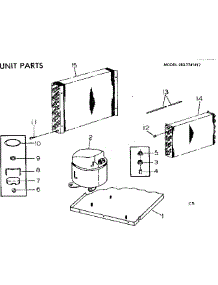 Unit Parts parts for Kenmore Heat Pump System 253.7741417 (2537741417, 253 7741417) from AppliancePartsPros.com