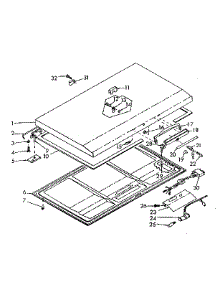 Door Parts parts for Kenmore Freestanding Freezer 618440 from AppliancePartsPros.com