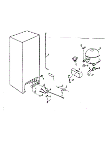 Unit Parts parts for Kenmore Freestanding Freezer 757.628920 (757628920, 757 628920) from AppliancePartsPros.com
